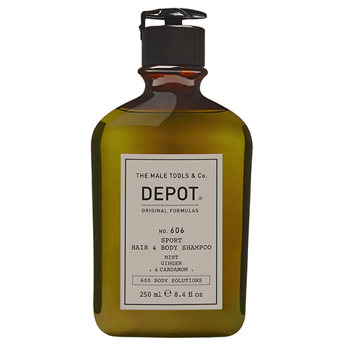 No. 606 SPORT HAIR & BODY SHAMPOO - DEPOT - THE MALE TOOLS & Co.